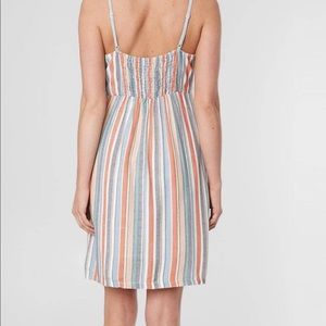 Striped Button Dress BRAND NEW